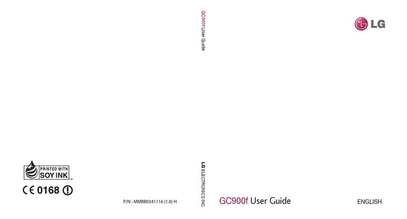 LG GC900F User manual
