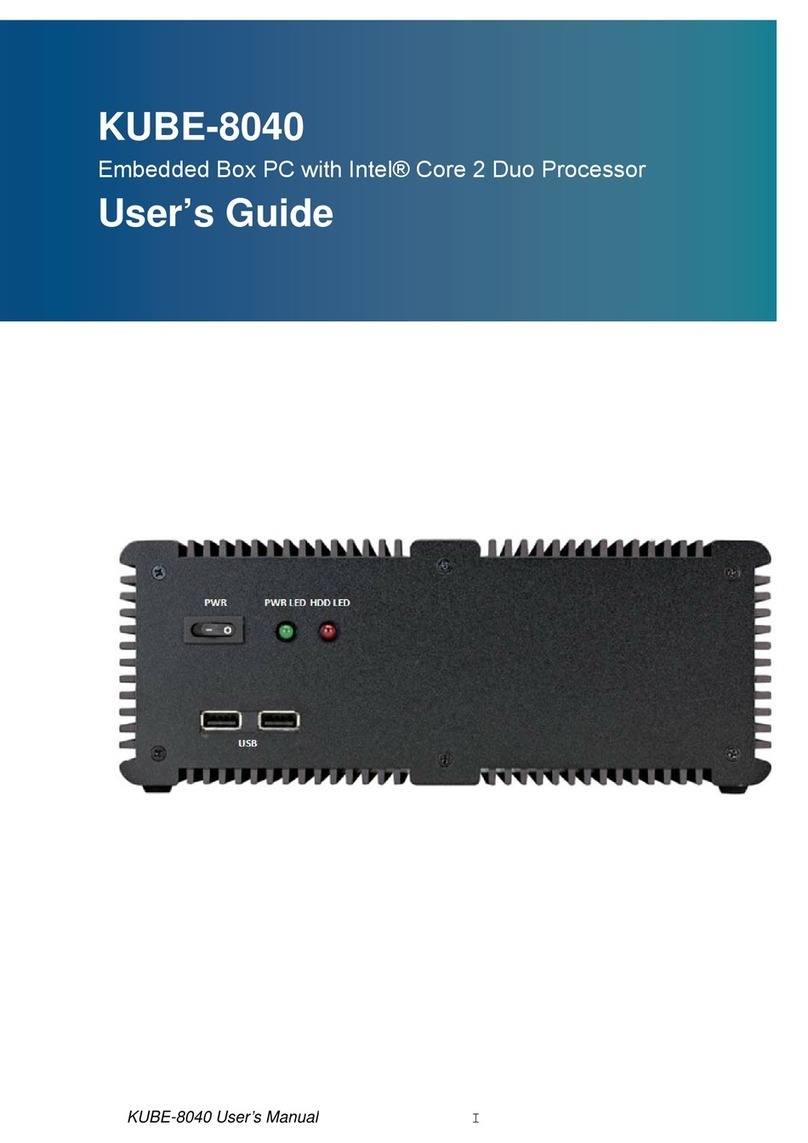 Quanmax KUBE-8040 User manual Quanmax KUBE-8040 User manual