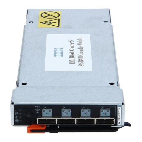 IBM BladeCenter S SAS RAID Controller Module User manual