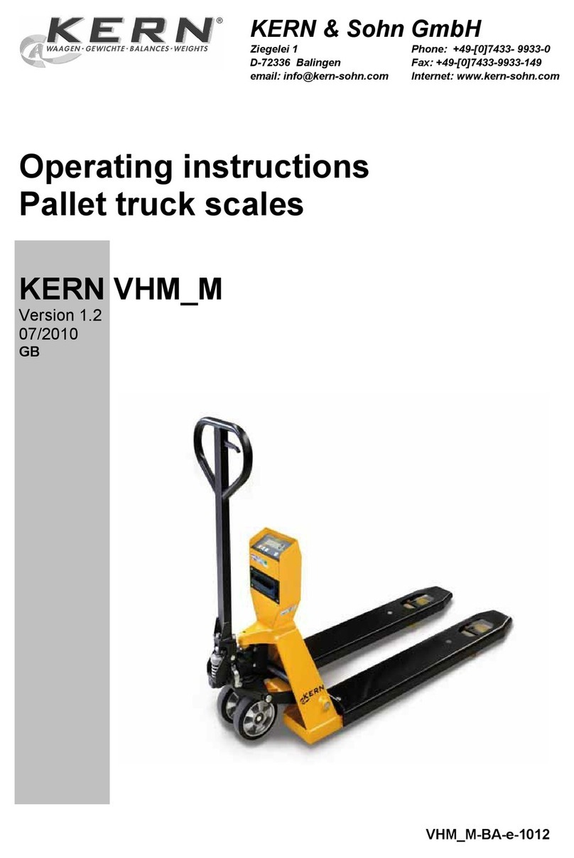 KERN VHM_M User manual