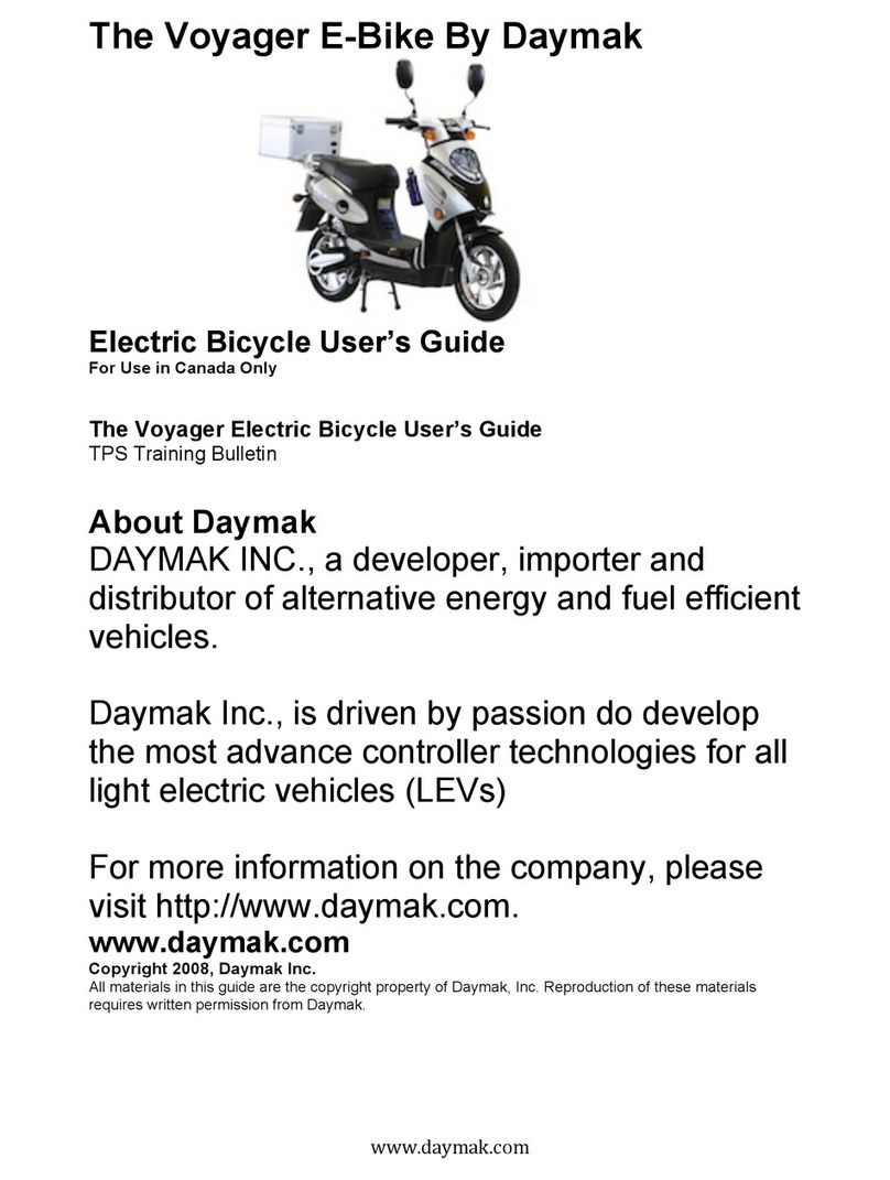 Daymak Voyager User manual
