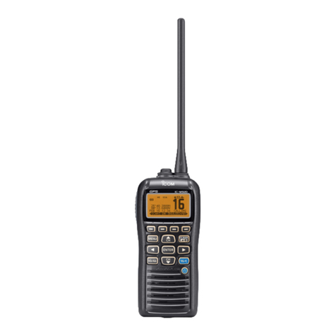 Icom IC-M91D instruction manual