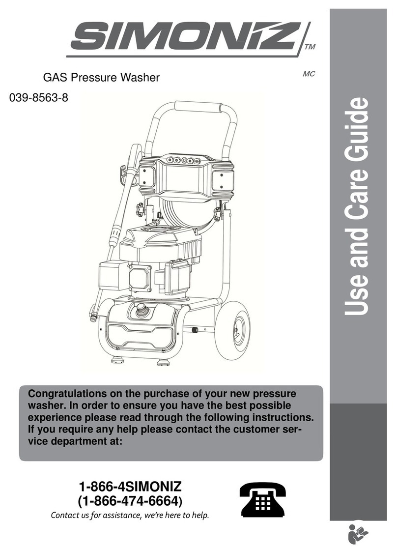 Simoniz 039-8563-8 User manual
