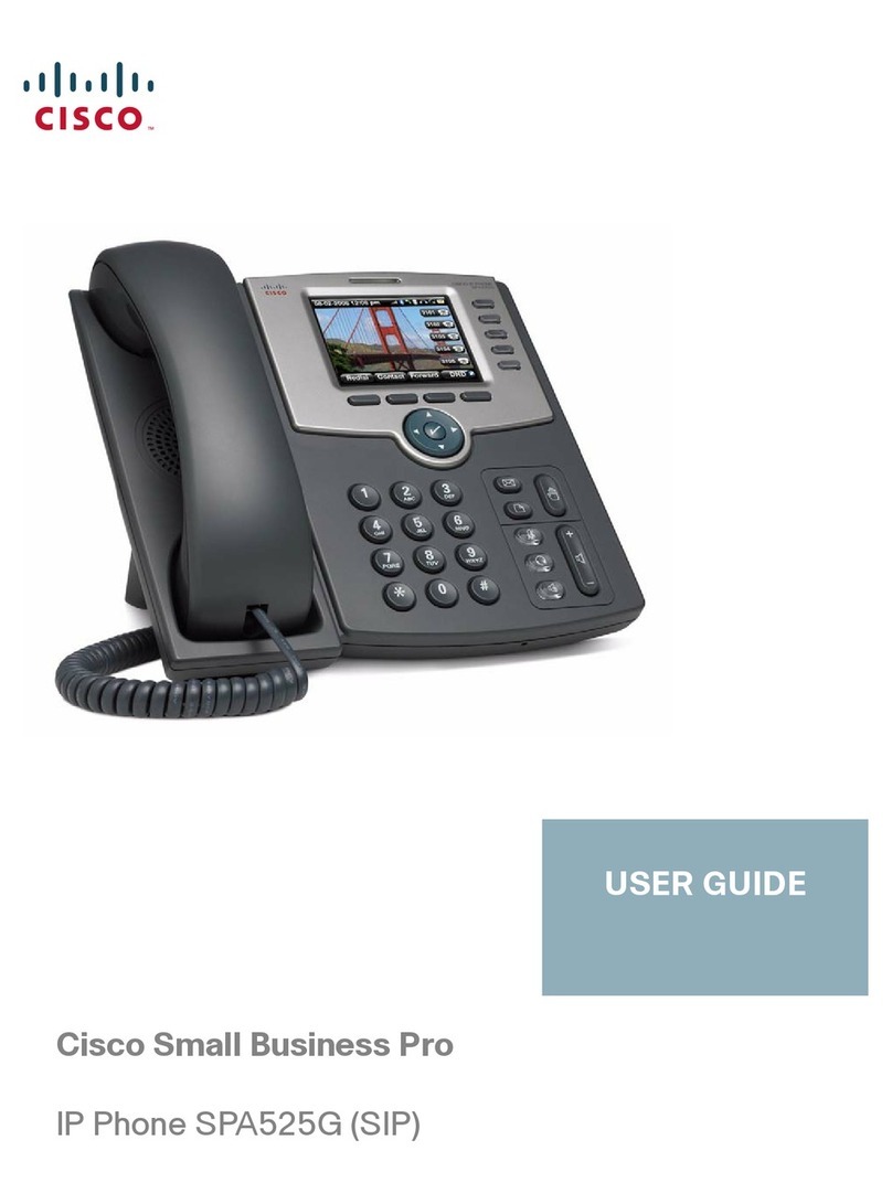 Cisco SPA525G - Small Business Pro IP Phone VoIP User manual
