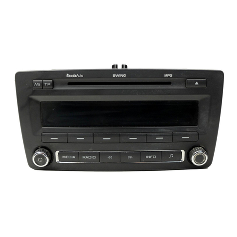 Skoda Car Radio Swing owner's manual