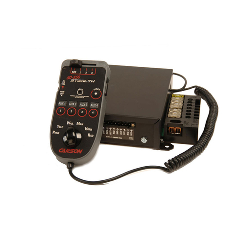 Carson SC-550-10 Installation and operating instructions