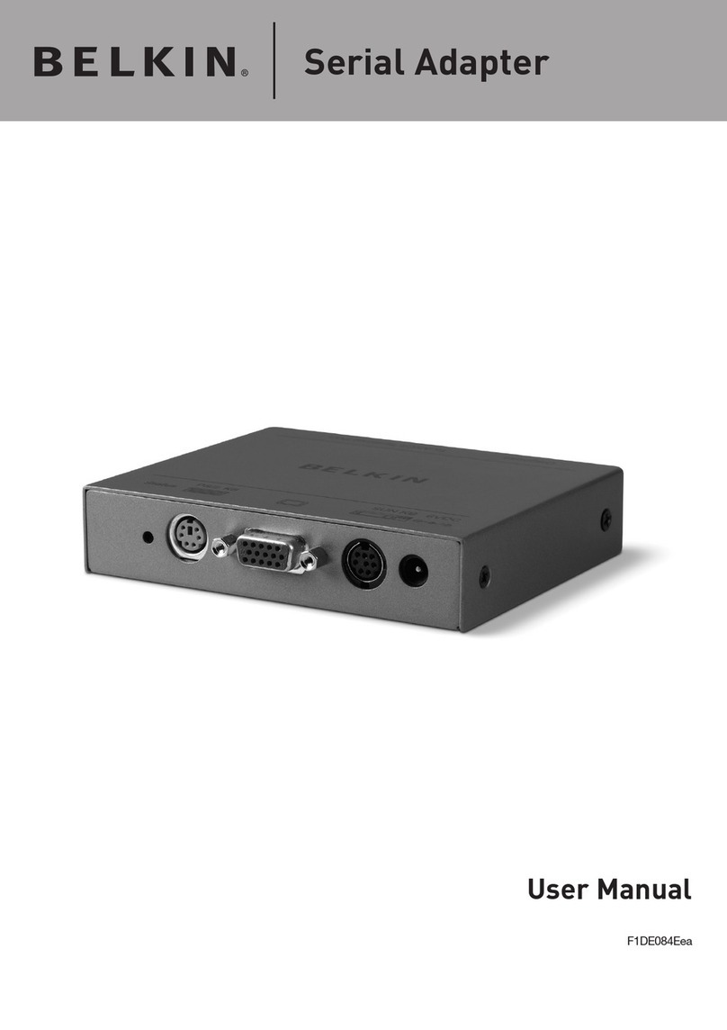 Belkin F1D084Eea User manual