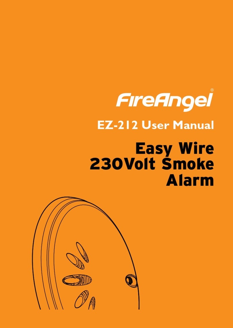 FireAngel EZ-212 user manual