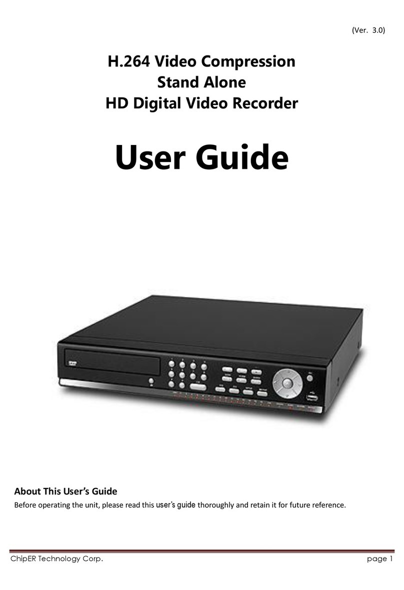 ChipER Technology H.264 user guide