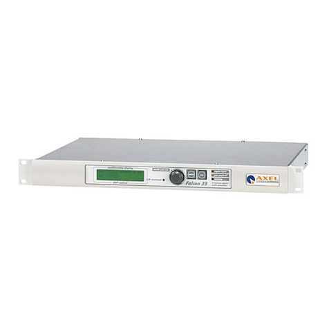 Axel Falcon 35 operating manual
