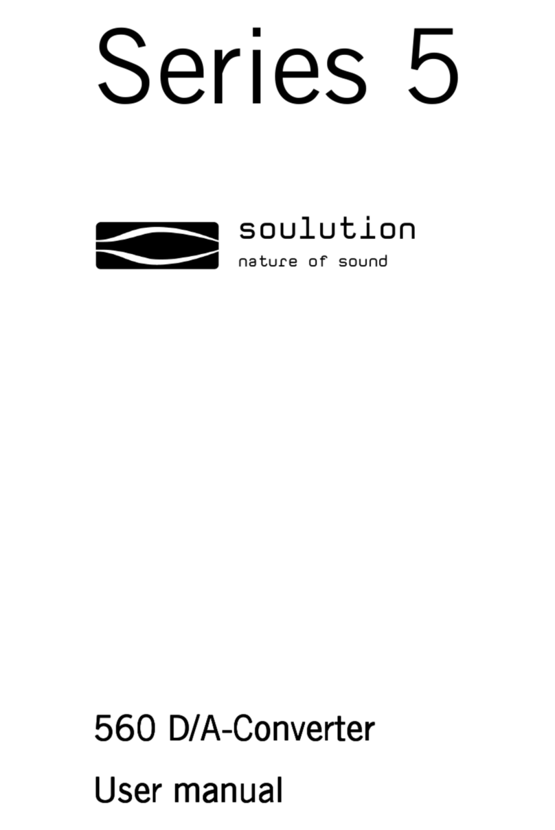 Soulution 560 user manual