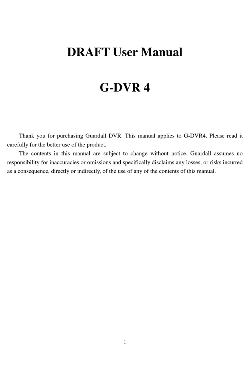 Guardall G-DVR4 user manual