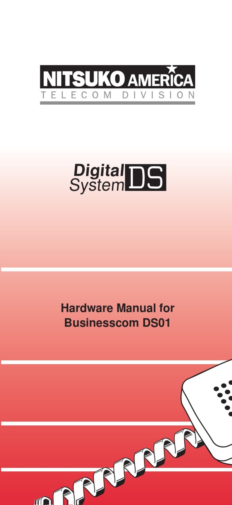 Nitsuko DS01 Hardware manual