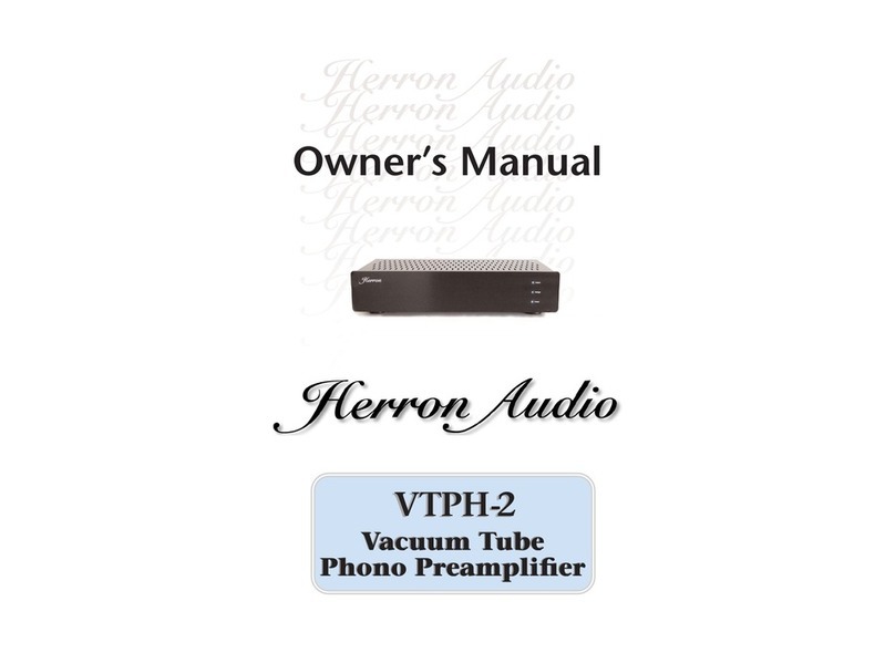 Herron Audio VTPH-2 User manual Herron Audio VTPH-2 User manual