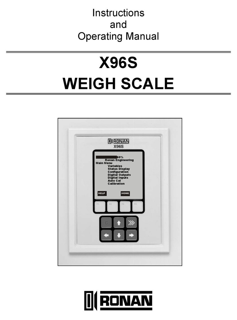 Ronan Engineering X96S Parts list manual