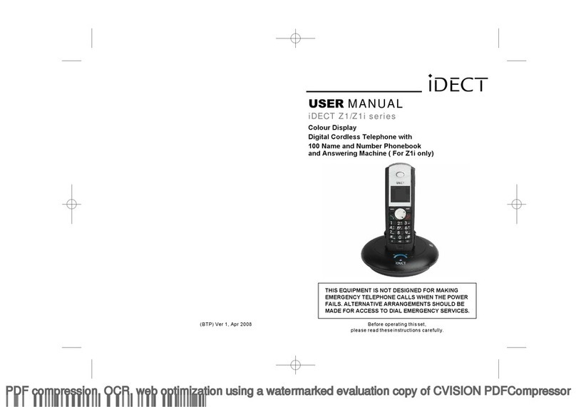 iDect Z1 Series User manual iDect Z1 Series User manual