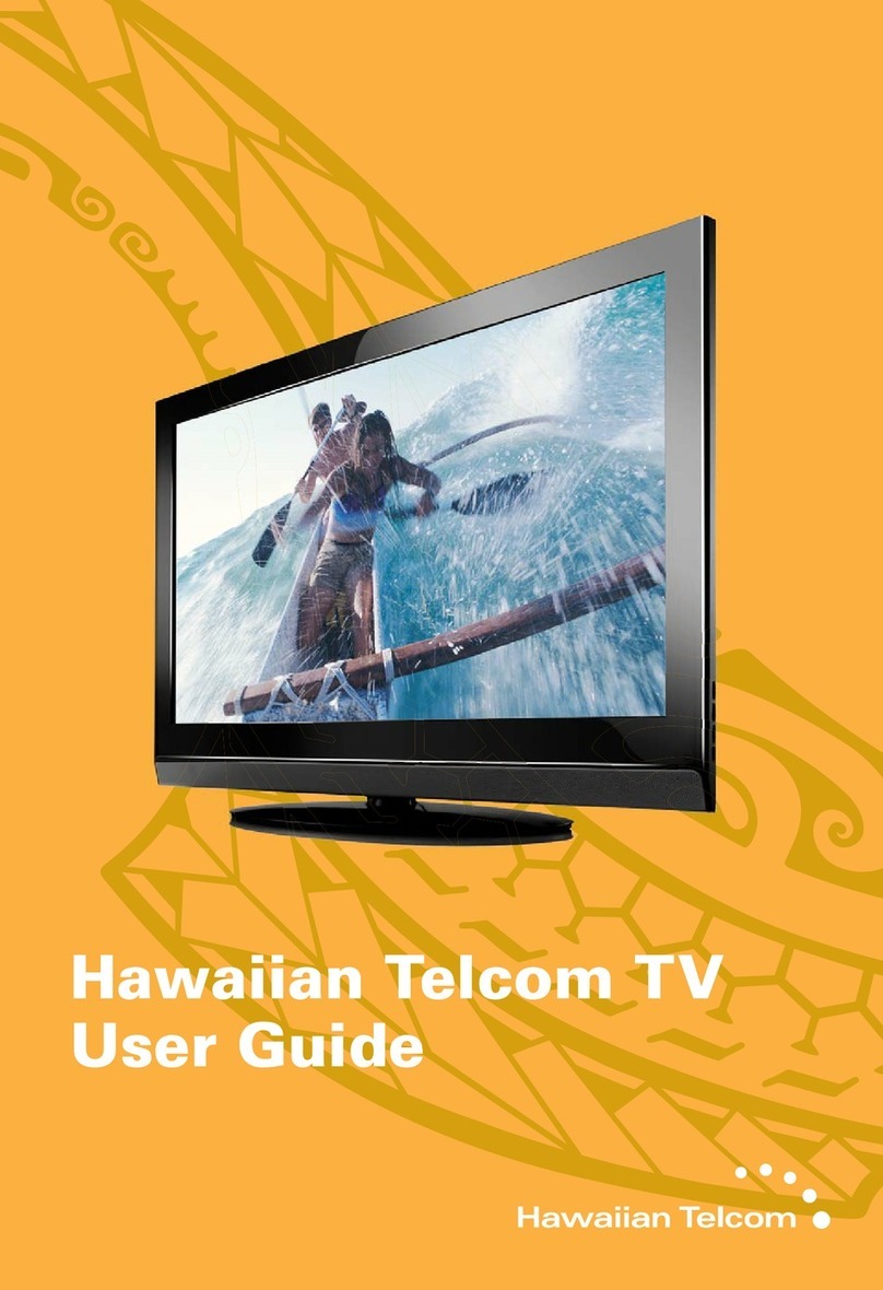 Hawaiian Telcom TV Set top box user guide