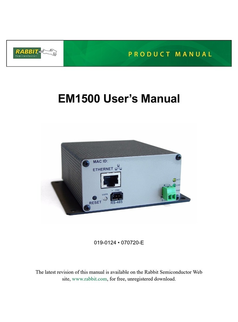 Rabbit EM1500 product manual