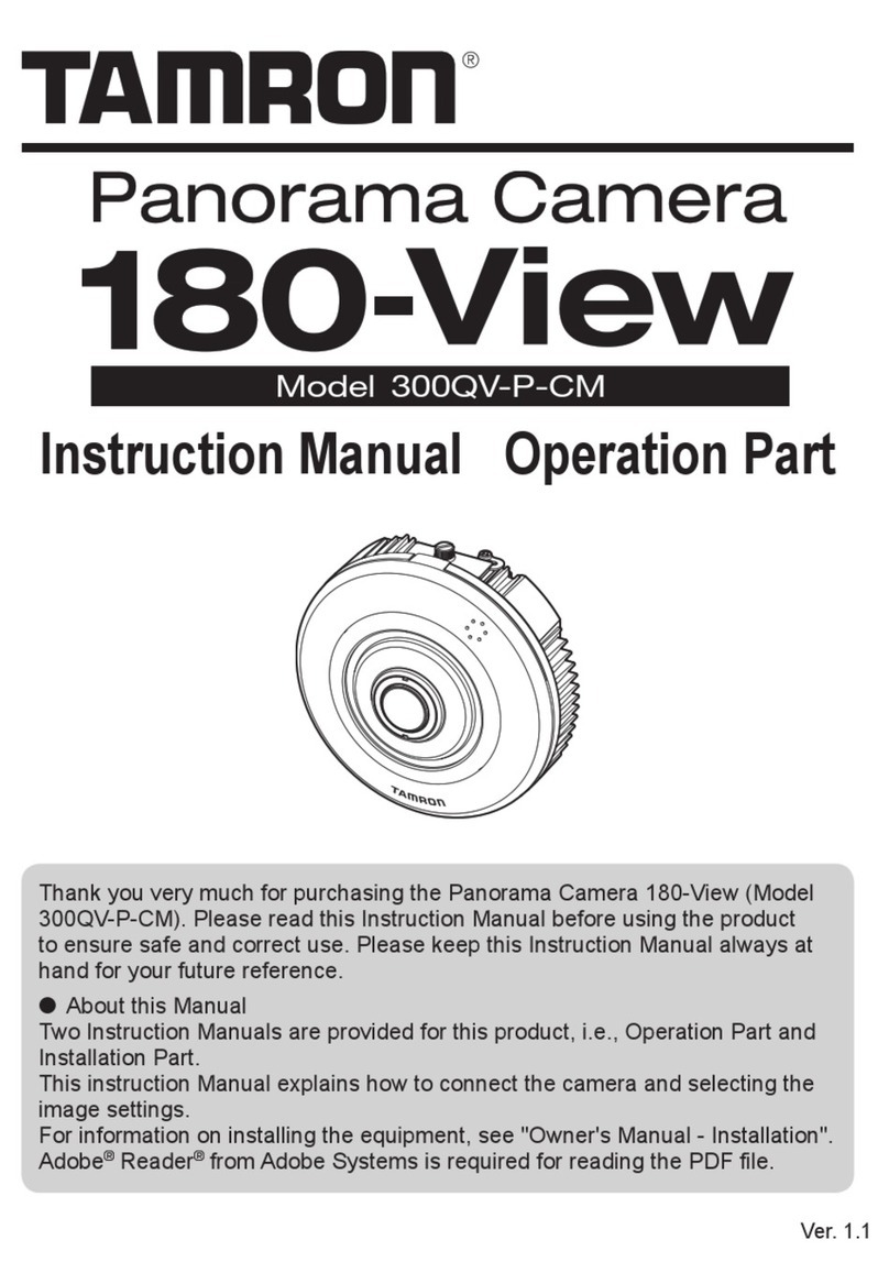 Tamron 300QV-P-CM User manual