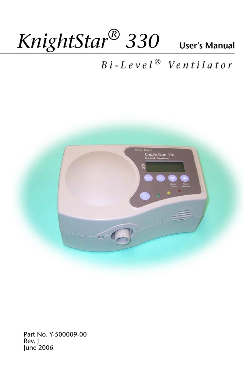 Puritan Bennett KnightStar 330 user manual