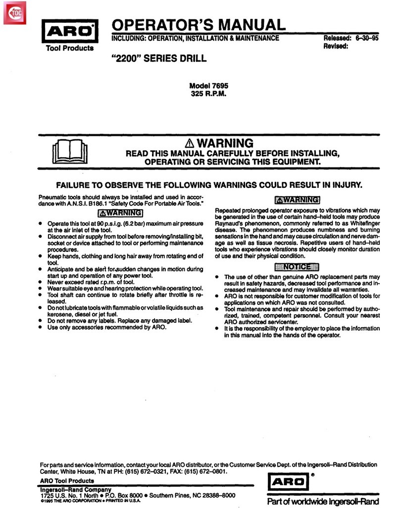 ARO 2200 Series User manual