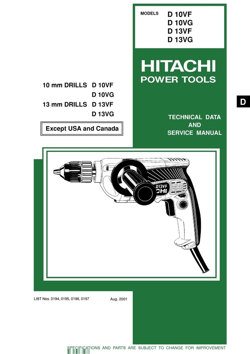Hitachi D 13VG Manual