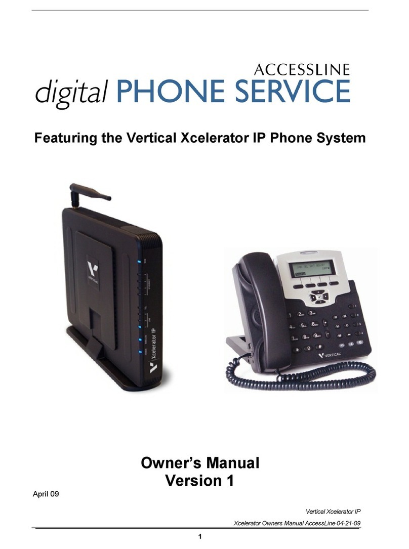 Vertical Xcelerator IP User manual