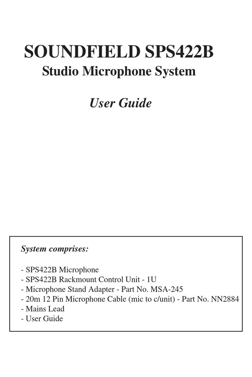 Soundfield SPS422B user guide