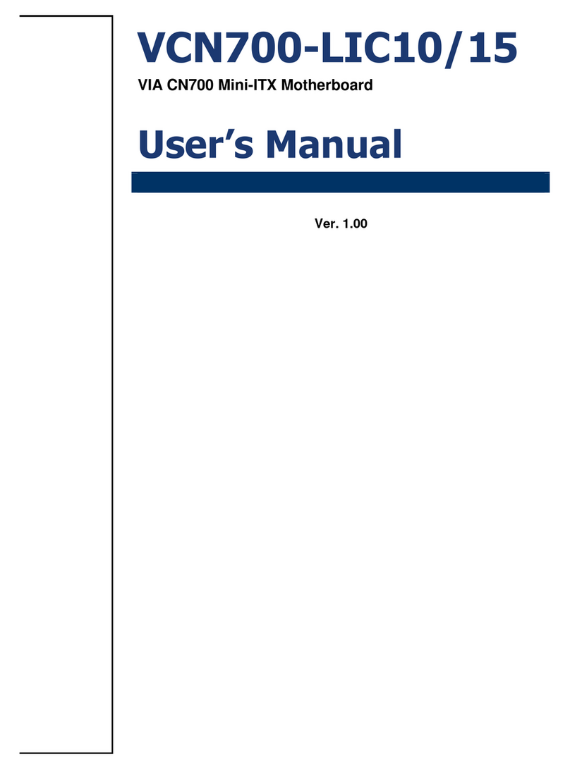 Advansus VCN700-LIC10 user manual