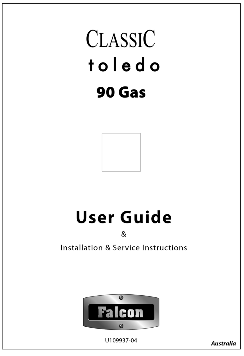 Falcon toledo User manual