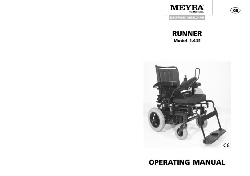 Meyra RUNNER 1.445 operating manual