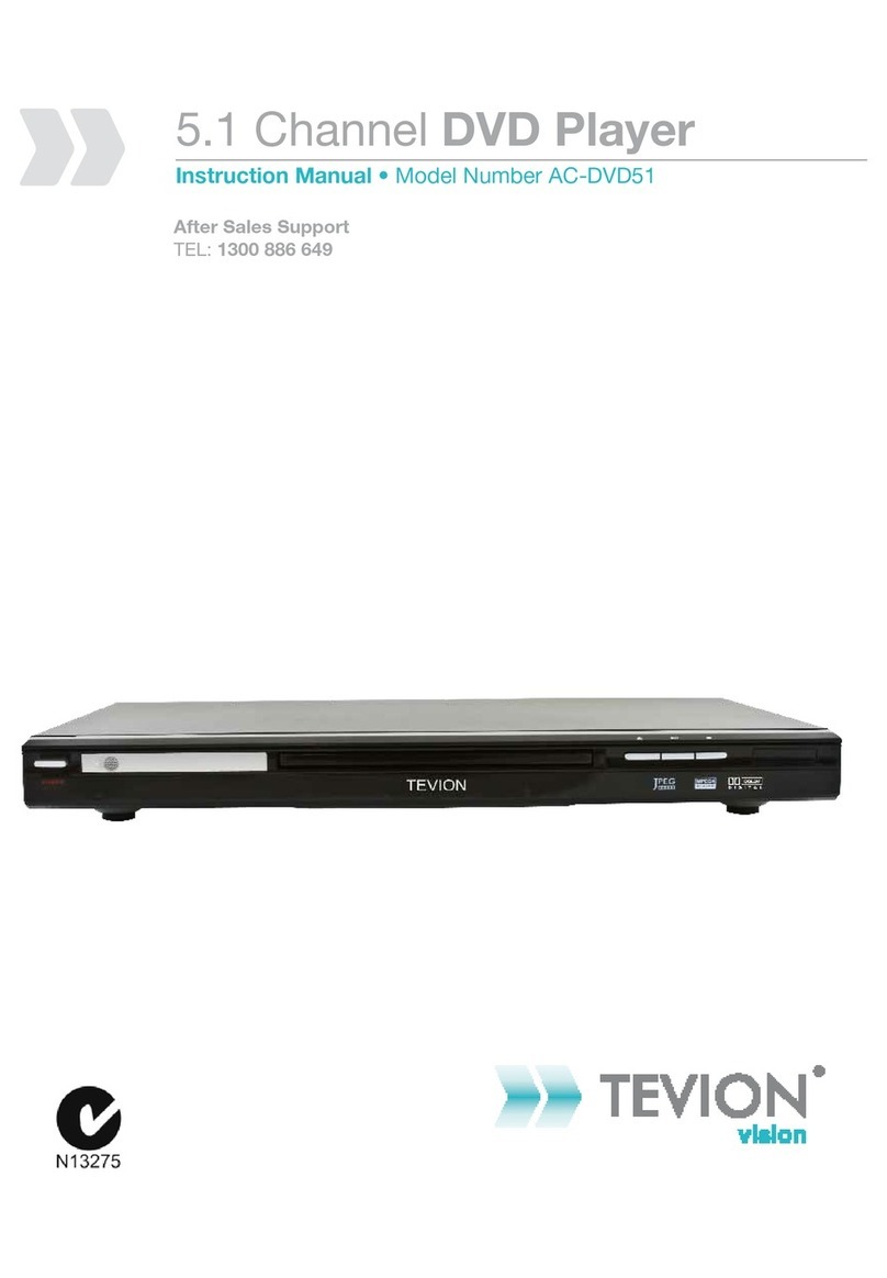 Tevion AC-DVD51 instruction manual
