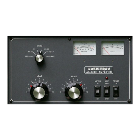 AMERITRON AL-811H User manual