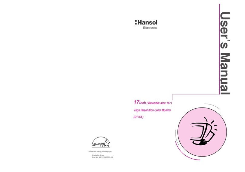 Hansol D17CL User manual