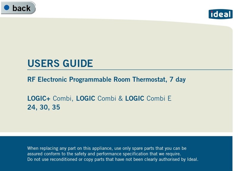 IDEAL LOGIC+ Combi 24 User manual
