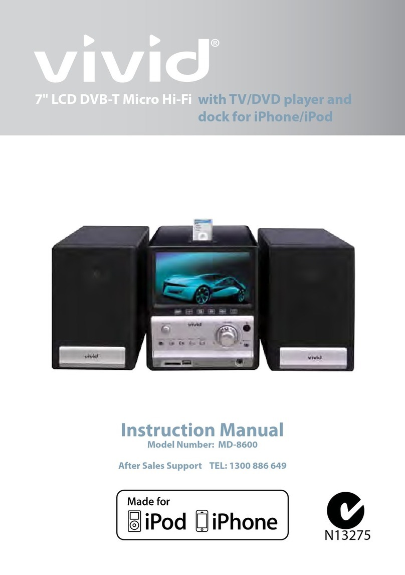 Vivid MD-8600 instruction manual