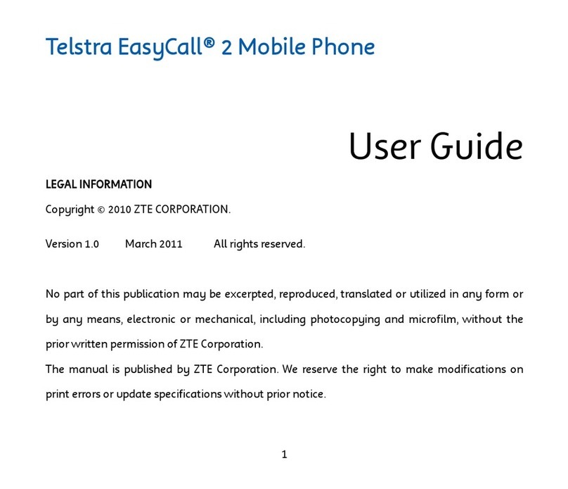 Telstra EasyCall 2 User manual