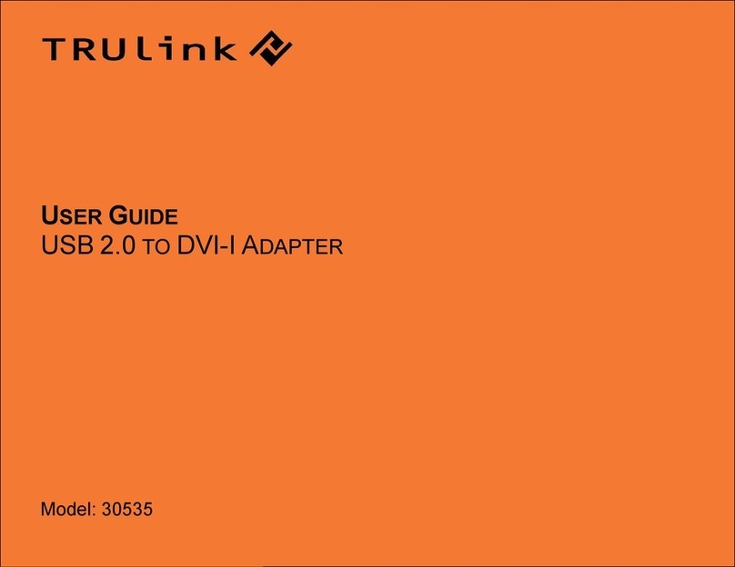 TRUlink 30535 User manual