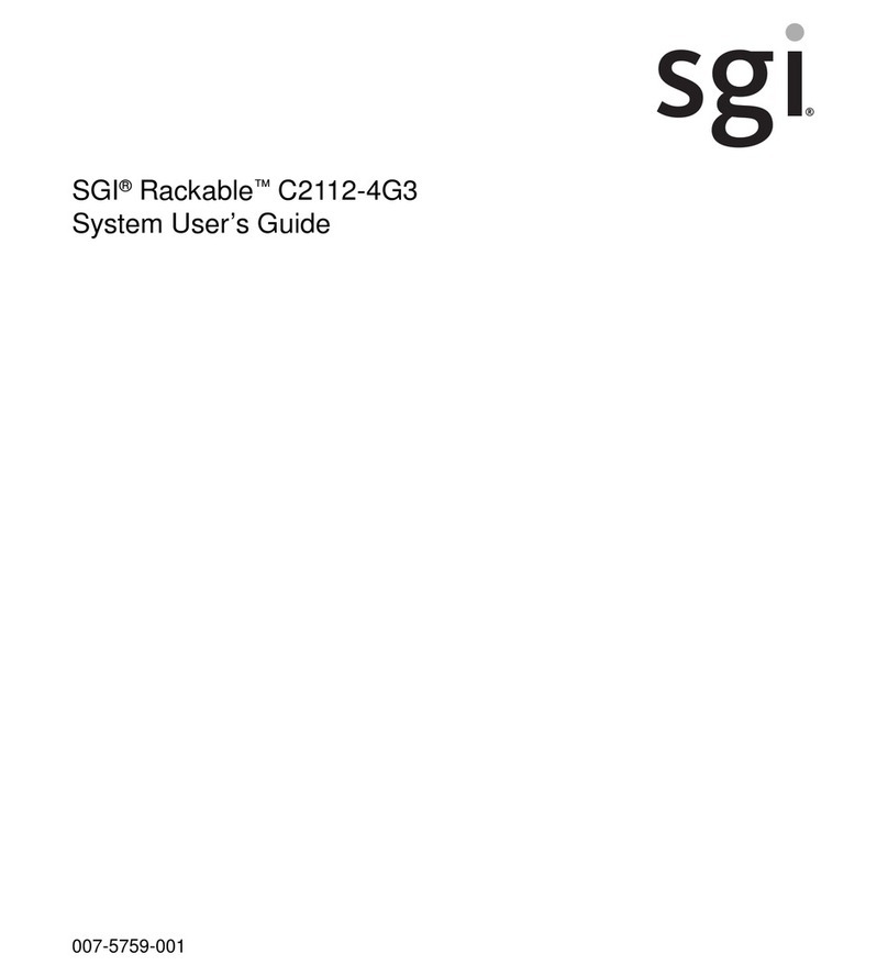 Silicon Graphics Rackable C2112-4G3 User manual Silicon Graphics Rackable C2112-4G3 User manual