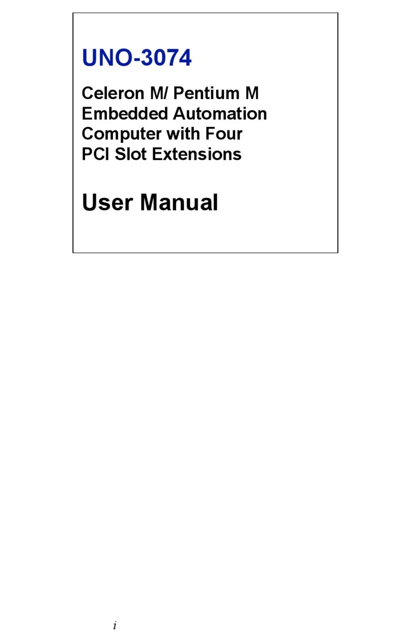 Advantech UNO-3074 User manual