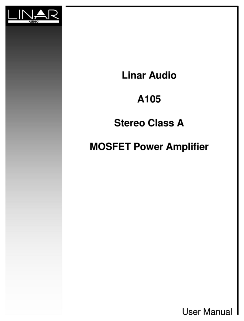 Linar Audio A105 user manual