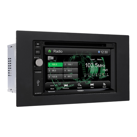 Jensen VX3020 User manual
