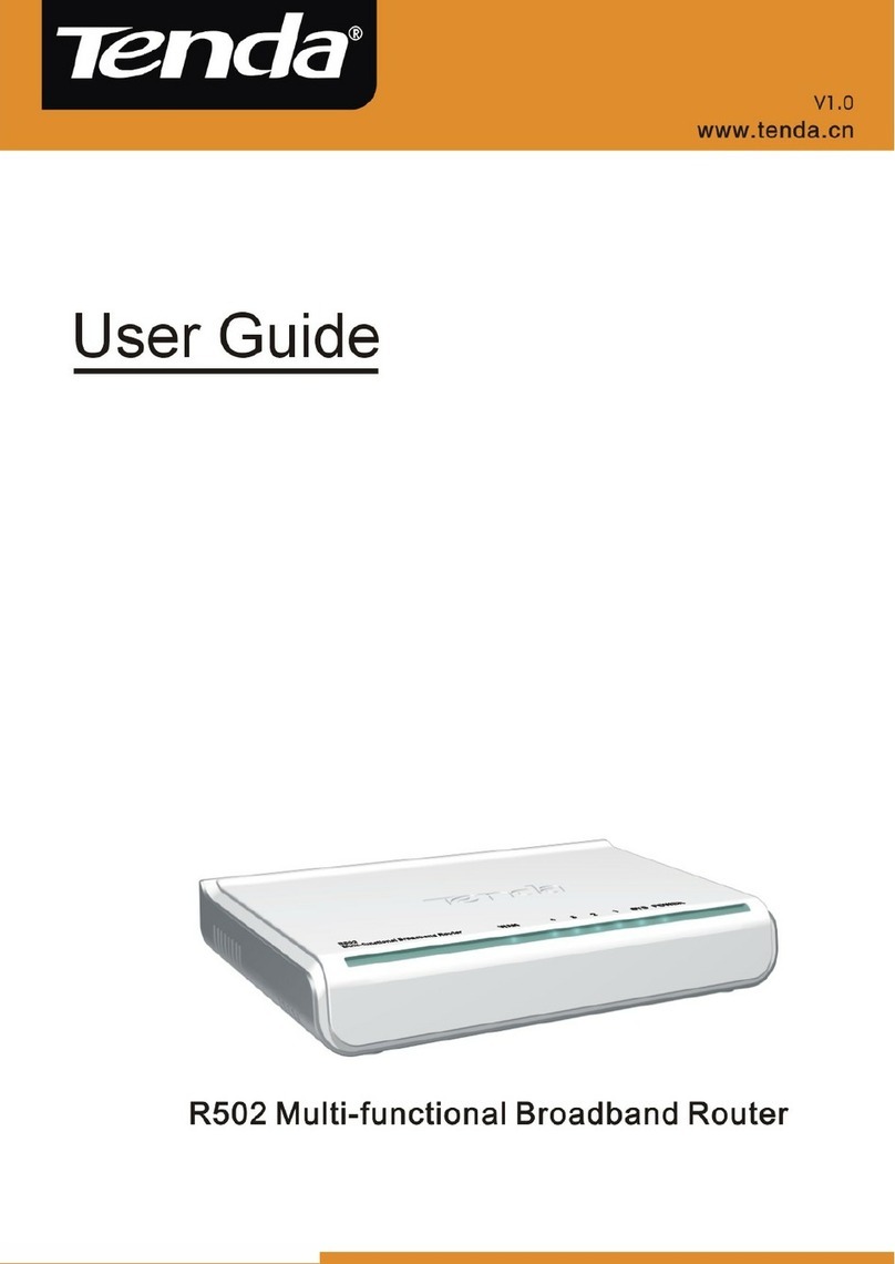 Tenda R502 User manual