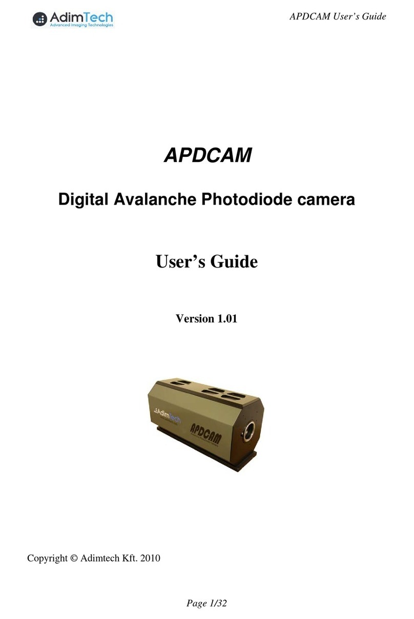 Adimtech APDCAM user guide
