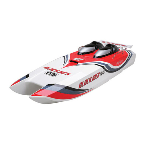 Pro Boat Blackjack 55 User manual