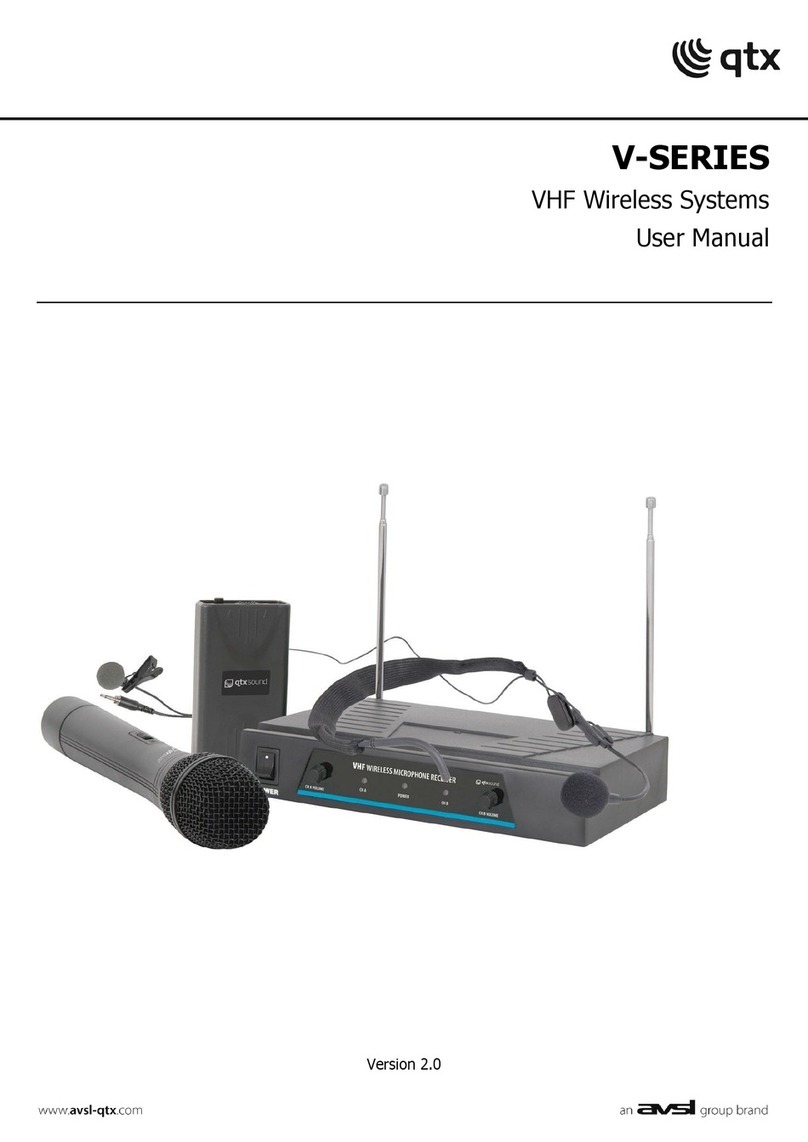 Qtx VH1 user manual