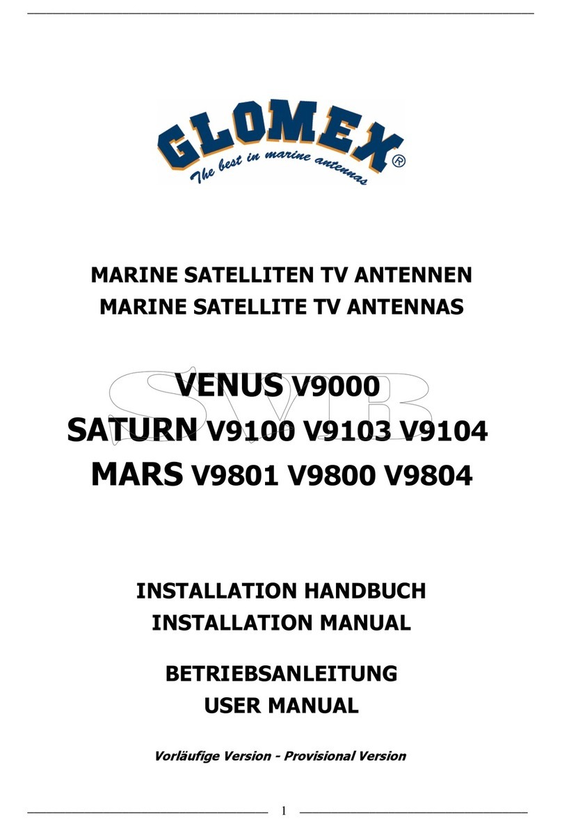 Glomex VENUS V9000 user manual