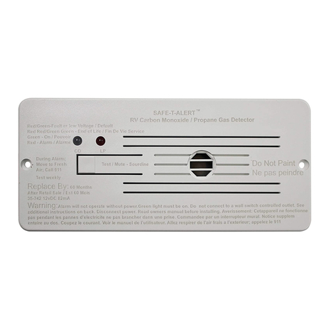 SAFE-T-ALERT 35-742 User manual