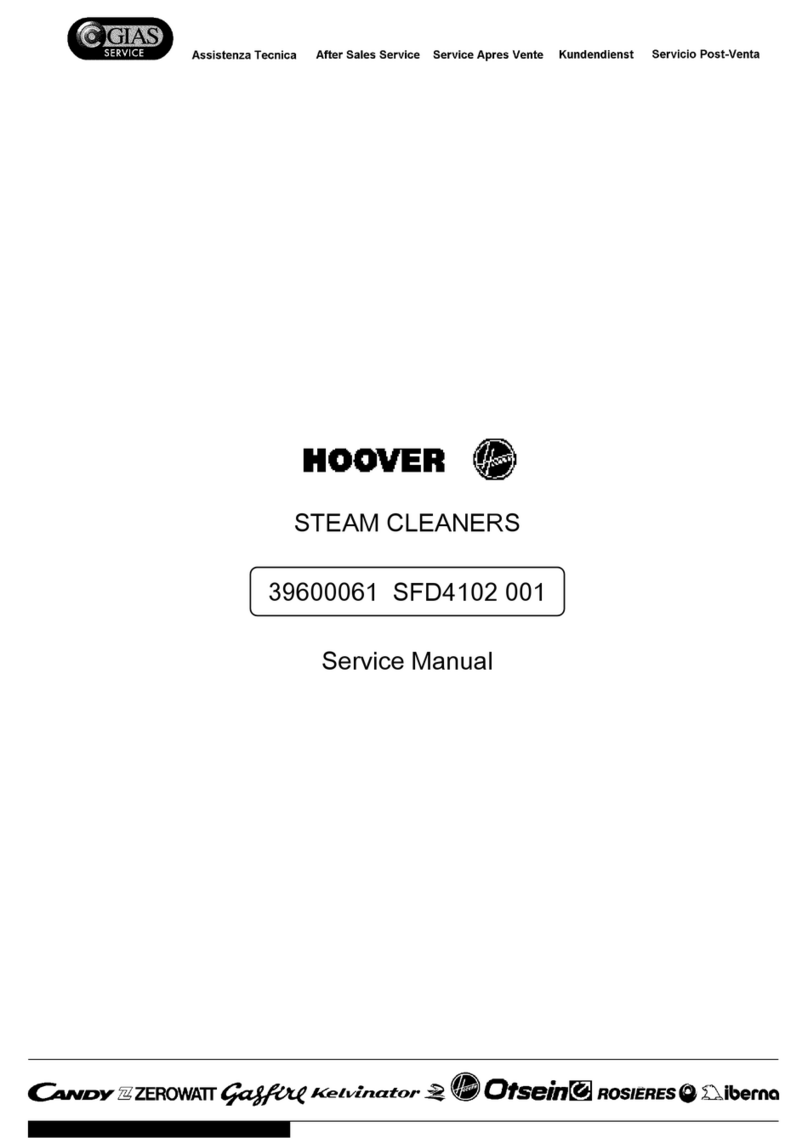 Hoover 39600061 User manual Hoover 39600061 User manual