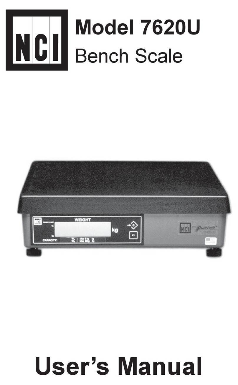 NCI 7620U User manual